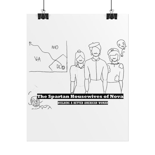 The Spartan Housewives Concept Art - Rolled Posters