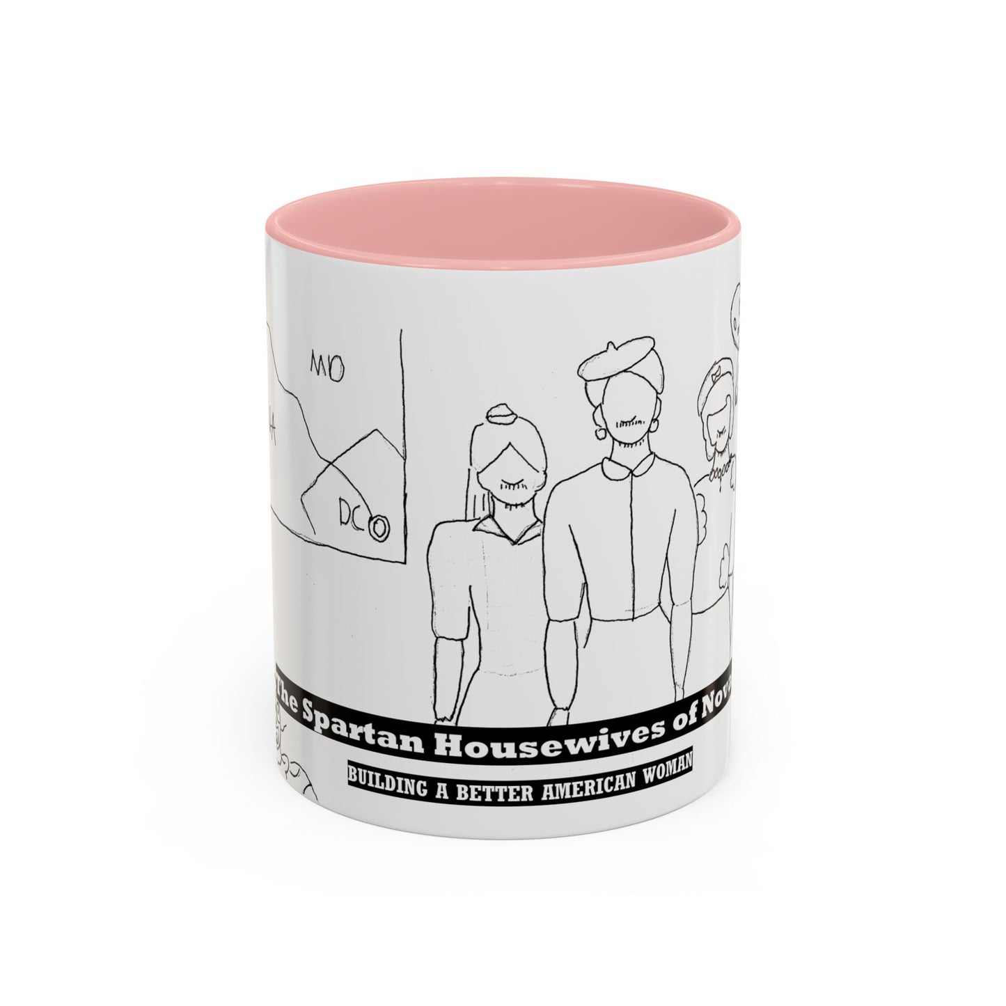 The Spartan Housewives Concept Art - Mug