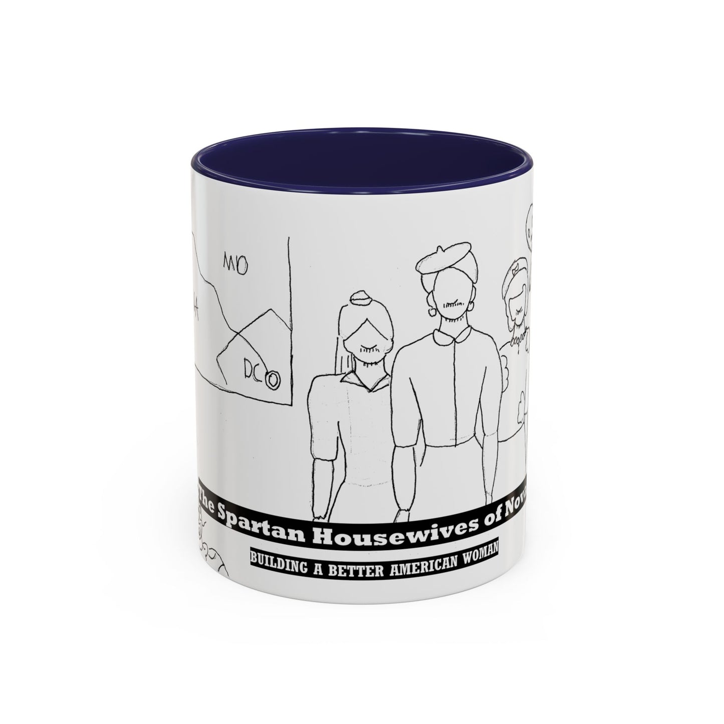 The Spartan Housewives Concept Art - Mug