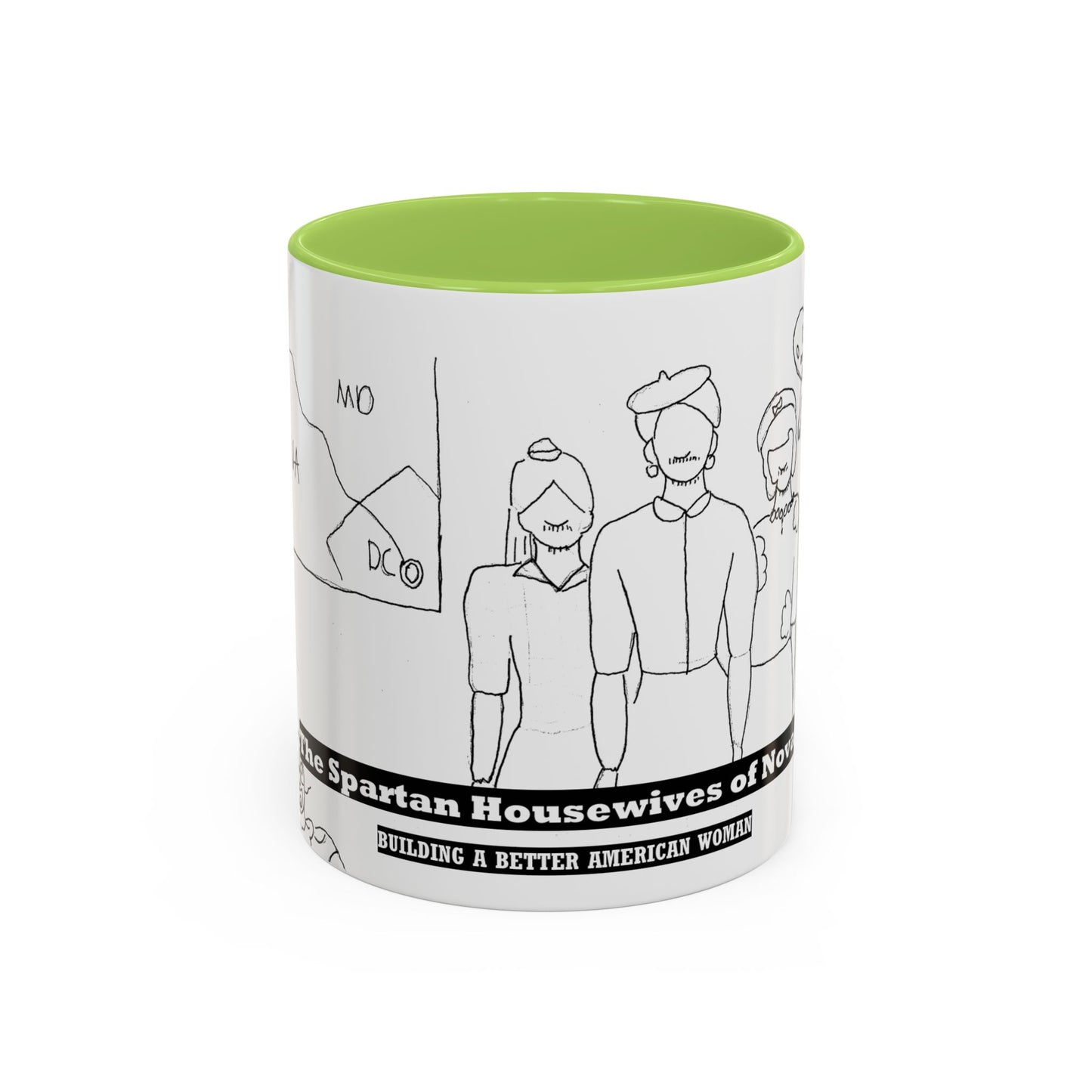 The Spartan Housewives Concept Art - Mug