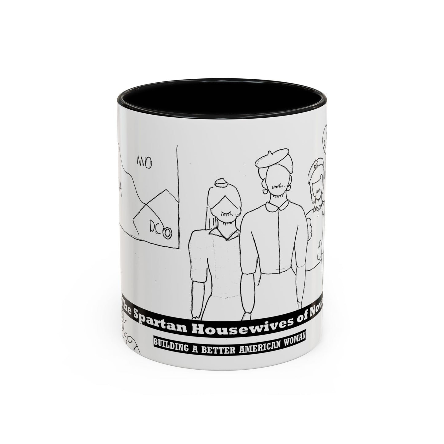 The Spartan Housewives Concept Art - Mug