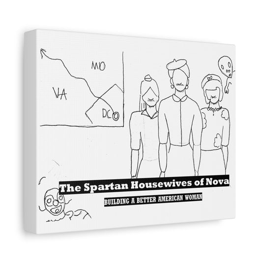 The Spartan Housewives Concept Art - Matte Print